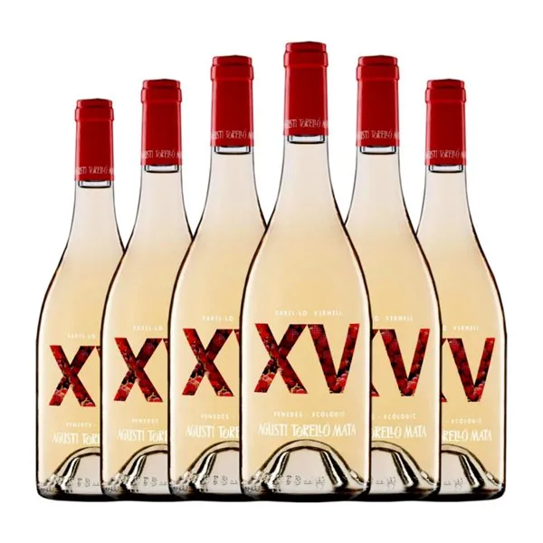 Agustí Torelló XV Xarel·lo Vermell Penedès 75 cl Vino Rosado (Caja de 6 unidades)