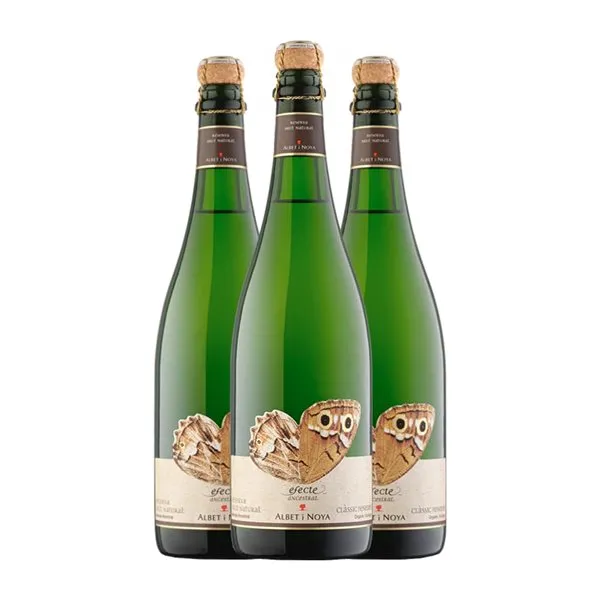Albet i Noya Efecte Xarel·lo Penedès Natural, Ancestral 75 cl Espumoso Blanco (Caja de 3 unidades)