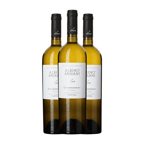 Albino Armani Vigneto Capitel Chardonnay Trentino Cru 75 cl Vino Blanco (Caja de 3 unidades)