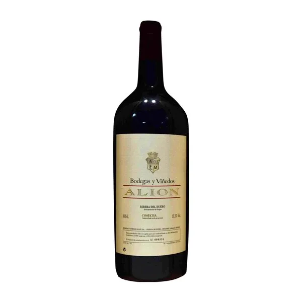 Alión Tempranillo Ribera del Duero Reserva 1996 Botella Jéroboam-Doble Mágnum 3 L Ejemplar Coleccionista No Apto para Consumo Vino Tinto