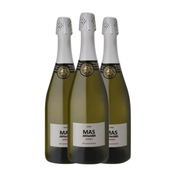 Alsina Mas Sardà Cava Barrica 75 cl Espumoso Blanco (Caja de 3 unidades)