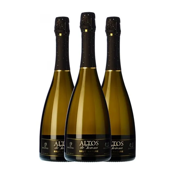 Altos de Torona Albariño Brut Nature Rías Baixas 75 cl Espumoso Blanco (Caja de 3 unidades)
