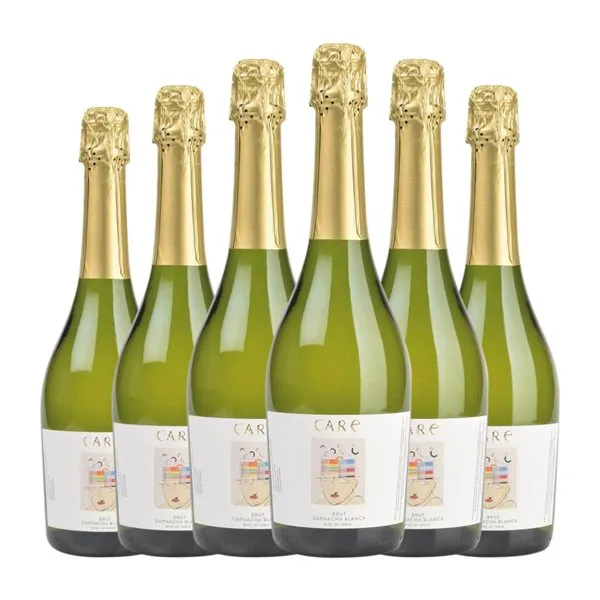 Añadas Care Garnacha Brut Cariñena 75 cl Espumoso Blanco (Caja de 6 unidades)