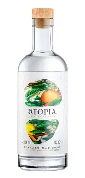 'Atopia Bebida Sin Alcohol Premium a Base de Botánicos'