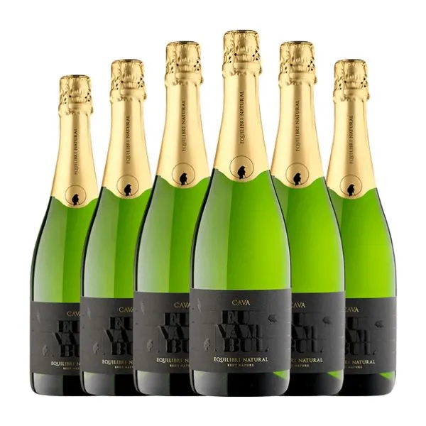 Azul y Garanza Entre Vinyes Funanbul Brut Nature Reserva 75 cl Espumoso Blanco (Caja de 6 unidades)