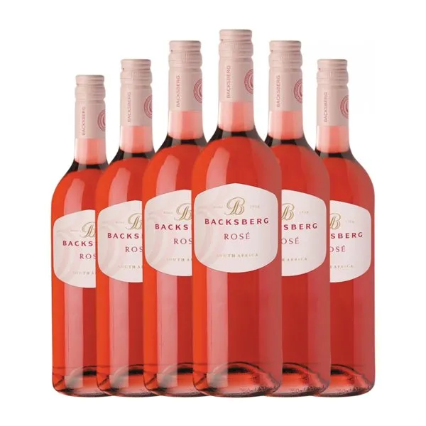 Backsberg Paarl Rosé — Rosado 75 cl Vino Rosado (Caja de 6 unidades)