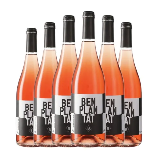 Bellaserra Benplantat 75 cl Vino Rosado (Caja de 6 unidades)