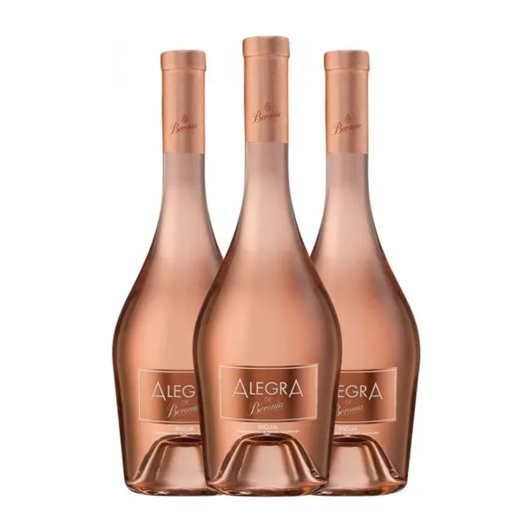 Beronia Alegra Rioja 75 cl Vino Rosado (Caja de 3 unidades)