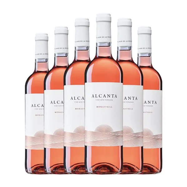 Bocopa Alcanta Monastrell Alicante 75 cl Vino Rosado (Caja de 6 unidades)