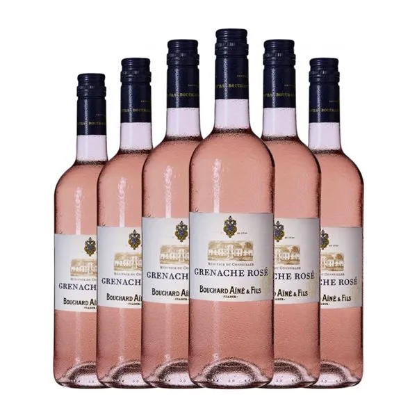 Bouchard Aîné Conseiller Garnacha Vin de Pays d'Oc Rosé — Rosado, Héritage — Herencia Legado Tradicional 75 cl Vino Rosado (Caja de 6 unidades)