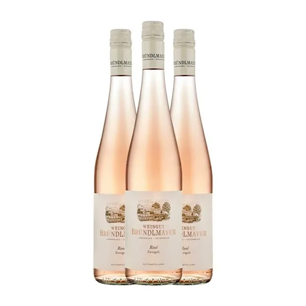 Bründlmayer Zweigelt Kamptal Rosé — Rosado 75 cl Vino Rosado (Caja de 3 unidades)