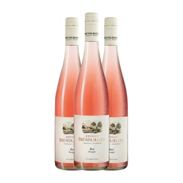 Bründlmayer Zweigelt Trocken — Seco Kamptal Rosé — Rosado 75 cl Vino Rosado (Caja de 3 unidades)