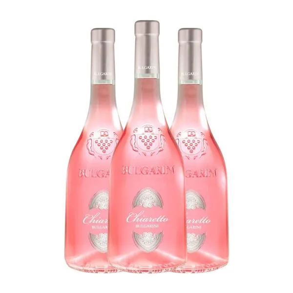 Bulgarini Chiaretto Riviera del Garda Classico — Clásico 75 cl Vino Rosado (Caja de 3 unidades)