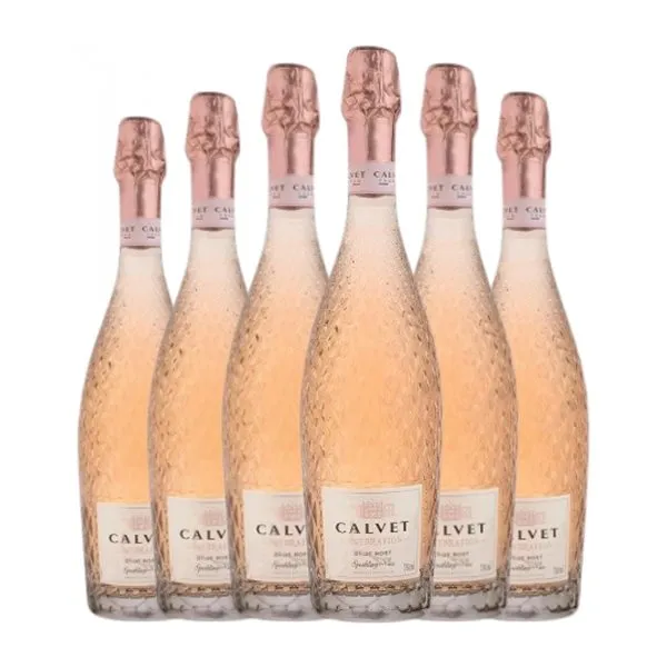 Calvet Celebration Brut Reserva 75 cl Vino Rosado (Caja de 6 unidades)