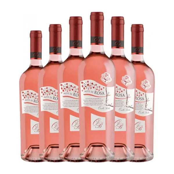 Cantina Ornella Bellia Note di Rosa Carmenère Veneto 75 cl Vino Rosado (Caja de 6 unidades)