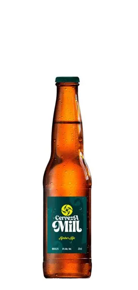 'Cerveza Artesana Mill Amber Ale'