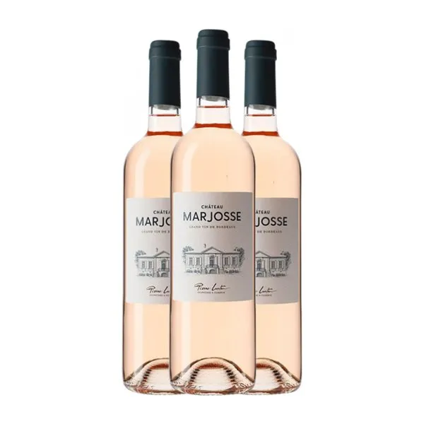 Château Marjosse Rosé — Rosado 75 cl Vino Rosado (Caja de 3 unidades)