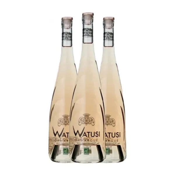 Château Puech-Haut Watusi Côtes du Roussillon Rosé — Rosado Joven 75 cl Vino Rosado (Caja de 3 unidades)