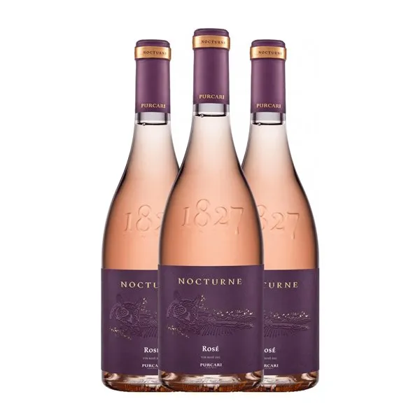 Château Purcari Nocturne Rosé — Rosado 75 cl Vino Rosado (Caja de 3 unidades)