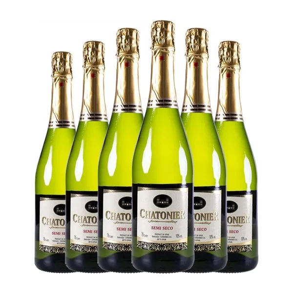 Chatonier 75 cl Espumoso Blanco (Caja de 6 unidades)