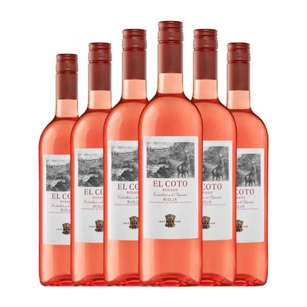 Coto de Rioja Rioja 75 cl Tapón de Rosca Vino Rosado (Caja de 6 unidades)