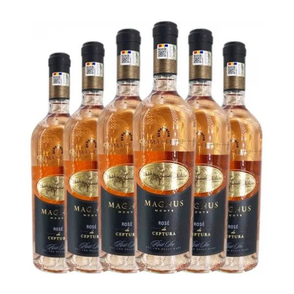 Crama Ceptura Cervus Magnus Monte Cabernet Sauvignon Joven 75 cl Vino Rosado (Caja de 6 unidades)