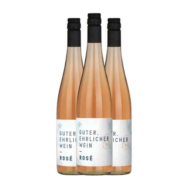 Deux Amis Guter Ehrlicher Pinot Negro Mosel Rosé — Rosado 75 cl Vino Rosado (Caja de 3 unidades)