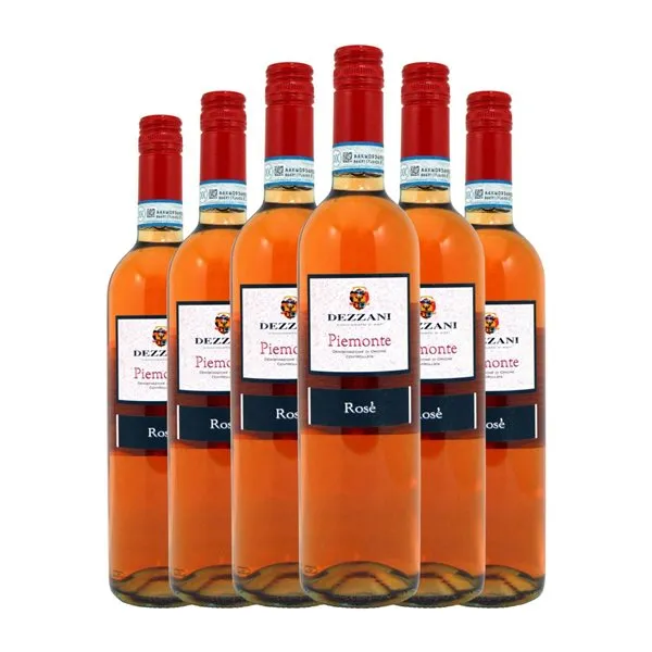 Dezzani Piedmont Rosé — Rosado 75 cl Vino Rosado (Caja de 6 unidades)