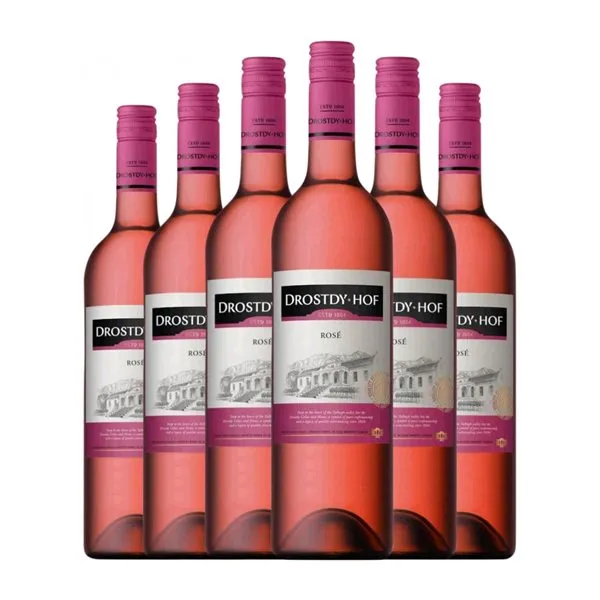 Drostdy Hof Cabernet Sauvignon Western Cape Rosé — Rosado 75 cl Vino Rosado (Caja de 6 unidades)