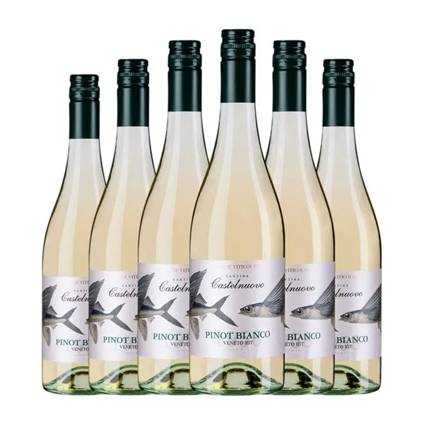 Viticoltore Pinot Blanco Veneto Edición Limitada 75 cl Vino Blanco (Caja de 6 unidades)