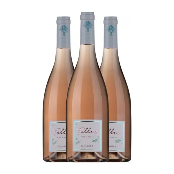 Falesco Tellus Syrah Lazio Rosé — Rosado 75 cl Vino Rosado (Caja de 3 unidades)