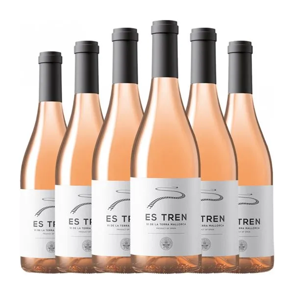 Family Owned Es Tren Vi de la Terra de Mallorca 75 cl Vino Rosado (Caja de 6 unidades)