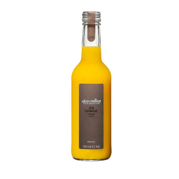 Zumo de naranja de Sicilia Alain Milliat 33cl
