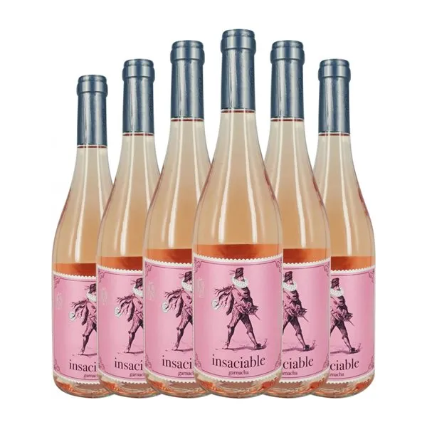 La Mateo Insaciable Rioja 75 cl Vino Rosado (Caja de 6 unidades)