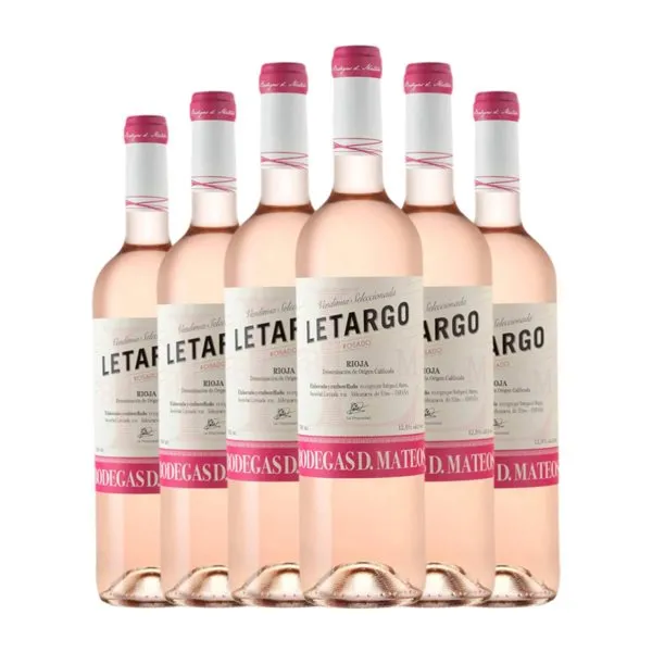 La Mateo Letargo Garnacha Rioja 75 cl Vino Rosado (Caja de 6 unidades)