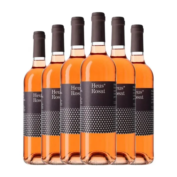 La Vinyeta Heus Empordà 75 cl Vino Rosado (Caja de 6 unidades)