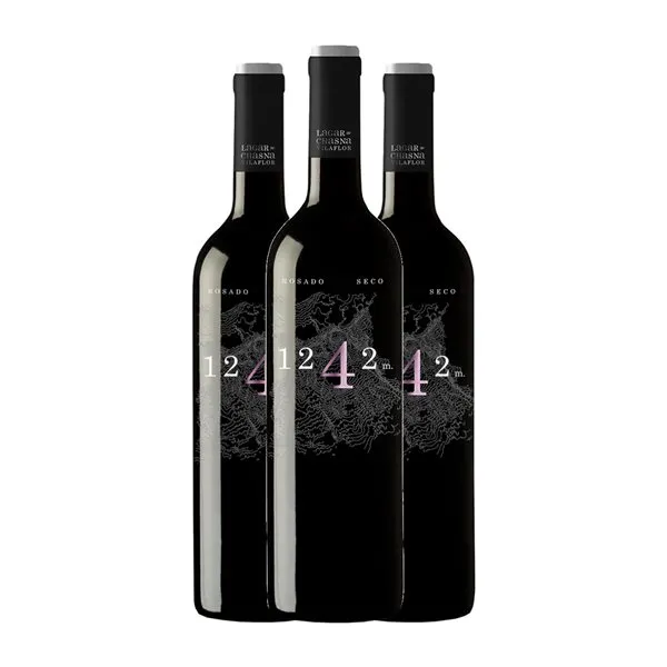 Lagar de Chasna 1242 m Seco Abona Roble 75 cl Vino Rosado (Caja de 3 unidades)