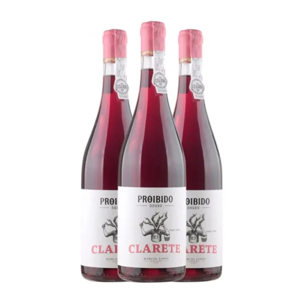 Márcio Lopes Proibido Clarete Douro 75 cl Vino Rosado (Caja de 3 unidades)