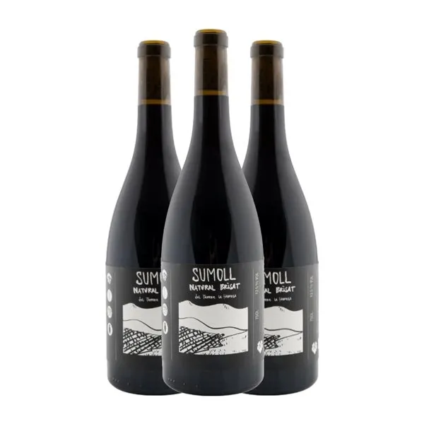 Vino Naranja Sumoll Natural, Brisat — Brisado Crianza 75 cl Vino Naranja (Caja de 3 unidades)