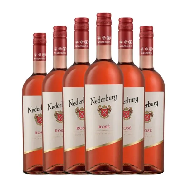 Nederburg Western Cape Rosé — Rosado 75 cl Vino Rosado (Caja de 6 unidades)