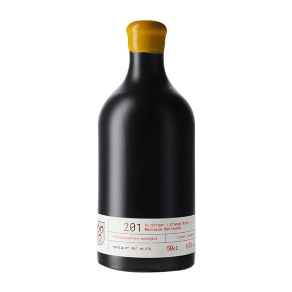 Vino Naranja Oller del Mas 201 Malvasía Pla de Bages Botella Medium 50 cl Vino Naranja