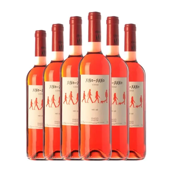 Oriol Rossell Xino Xano Penedès Joven 75 cl Vino Rosado (Caja de 6 unidades)