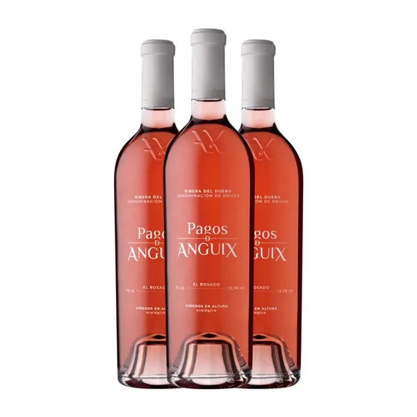 Pagos de Anguix Ribera del Duero Fino 75 cl Vino Rosado (Caja de 3 unidades)