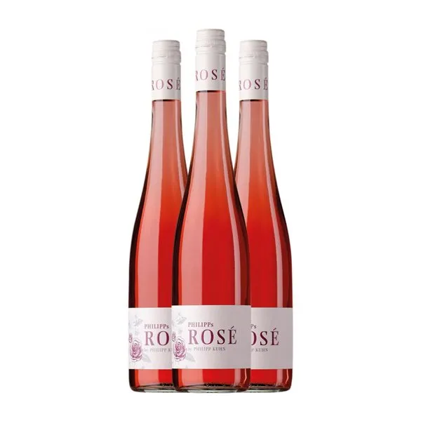 Philipp Kuhn Trocken — Seco Pfälz Rosé — Rosado 75 cl Vino Rosado (Caja de 3 unidades)