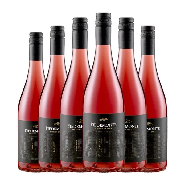 Piedemonte 75 cl Vino Rosado (Caja de 6 unidades)