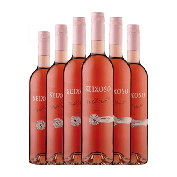 Quinta da Lixa Seixoso Vinho Verde 75 cl Vino Rosado (Caja de 6 unidades)
