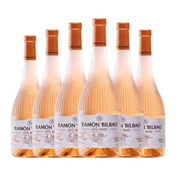 Ramón Bilbao Early Harvest Rioja Edición Limitada Joven 75 cl Vino Rosado (Caja de 6 unidades)