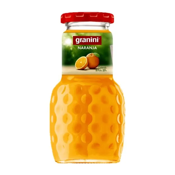 Zumo Caja de 24 unidades Granini Botellín 20 cl Naranja