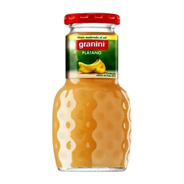 Zumo Caja de 24 unidades Granini Botellín 20 cl Plátano