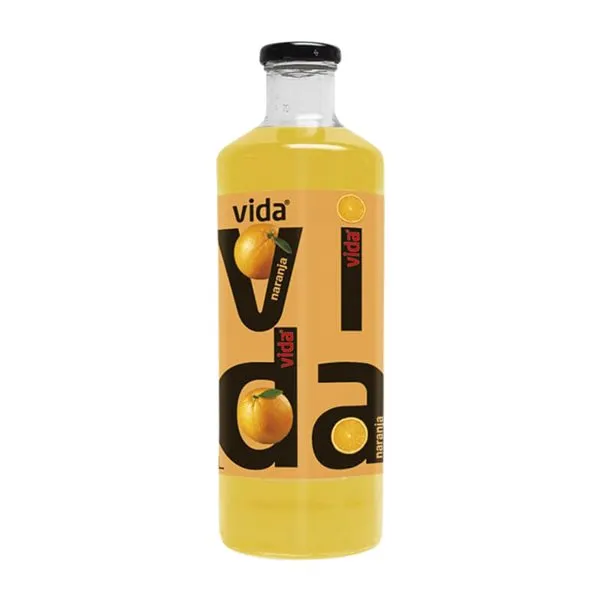 Zumo Caja de 24 unidades Vida 1 L Naranja